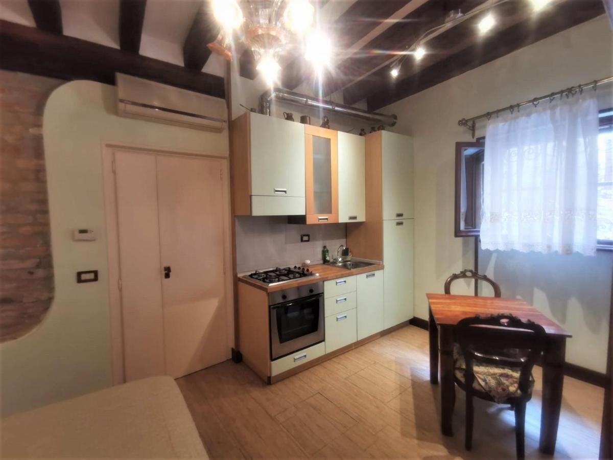 Canal View Studio Flat Venedig Exteriör bild