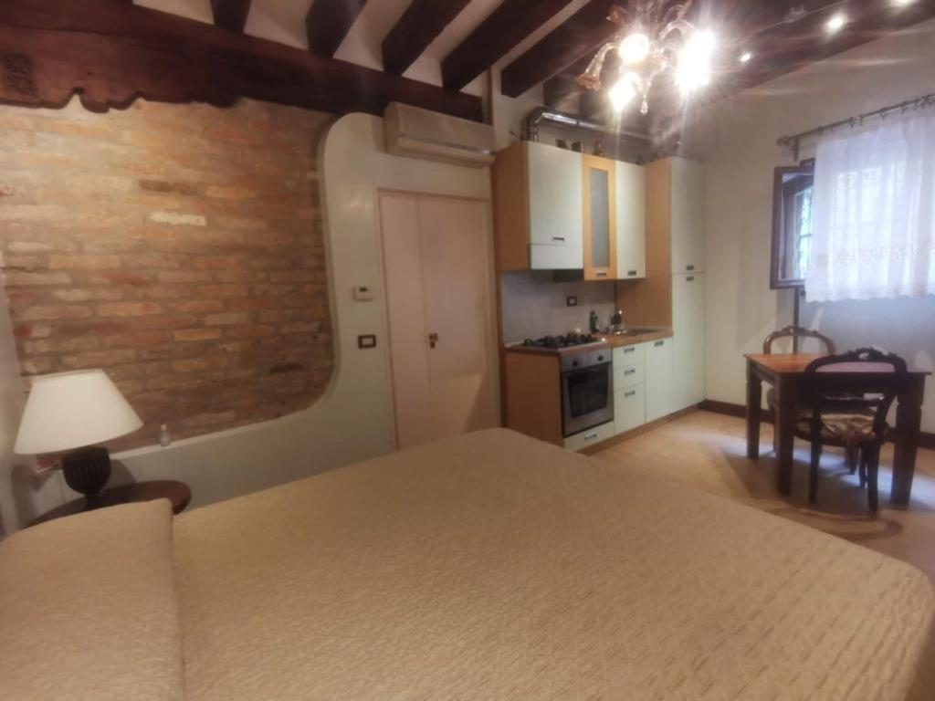 Canal View Studio Flat Venedig Exteriör bild